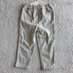 【新品】プティマイン　のびのびストレッチパンツ　グリーン　90センチ 男の子