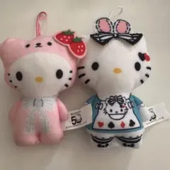 ハローキティ　50周年 マクドナルド　ハッピーセット　マスコット　2個セット