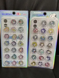 スヌーピー＆ほっぺちゃん　おはじきシール♡