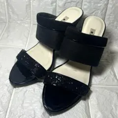 DIANA ダイアナ サンダル ミュール ブラック Mサイズ 日本製