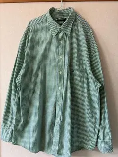 ノーティカ80'sシャツ　チェックシャツ　古着