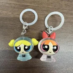 パワパフ ブロッサム バブルス 赤 ピンク 青 水色 めじるし ガチャ