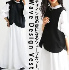 アンティカ　antiqua ベスト　変形　タグなし未使用