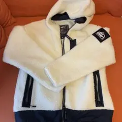 CAMP7 フリースジャケット M アイボリー