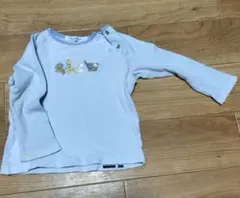 familiar 水色 Tシャツ 80