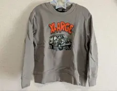 XLARGE カモフラージュ車プリント トレーナー 120