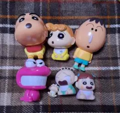 クレヨンしんちゃん フィギュア 7点セット ガチャガチャ