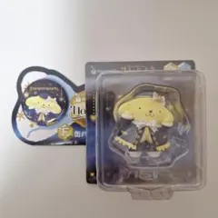 サンリオハッピーくじホリデーコレクション　ポムポムプリンA賞フィギュア&缶バッジ