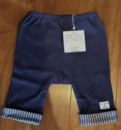 bebe ネイビー パンツ　ズボン　 S-M べべ　80 90