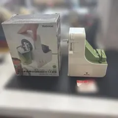 使用回数少なめの美品　電気　缶切り付き　包丁研ぎ器　動作確認済み　レトロ品のサムネイル