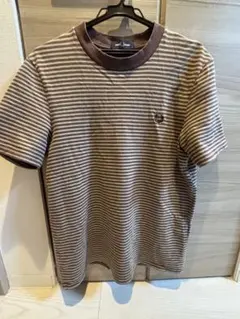 Fred Perry ストライプデザイン Tシャツ