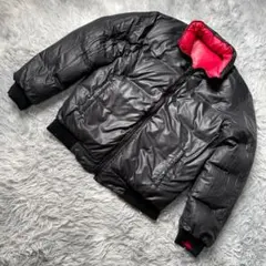 あすか様専用BEAMS リバーシブルダウンジャケット L ブラック×レッド 中綿