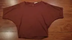 Tomorrowland　ブラウン デザインカットソー　新品