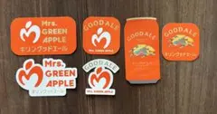 キリン グッドエール Mrs. GREEN APPLE ステッカー 6種 コンプ