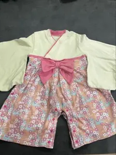 ひな祭り　袴ロンパース　80サイズ　女の子