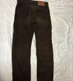 Levis 505 コーデュロイパンツ　ダークブラウン