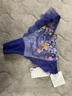 Wacoal Tバック Mサイズ 青色のサムネイル