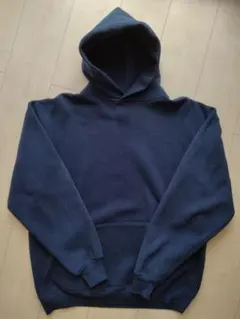 RUSSELL ATHLETIC 90s USA製 XL 紺 ネイビー フーディ