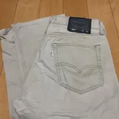 Levi's 514 リーバイス チノパン W32 L34 ベージュ