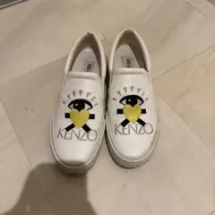 KENZO アイコン刺繍 ホワイトスリッポンのサムネイル
