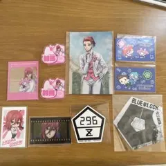 ブルーロック サンリオコラボ 千切豹馬 おなまえプレートバッジ アクリルカード