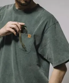 ユニバーサルオーバーオール 別注 フェード加工 ワークポケット TEE