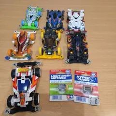 ミニ四駆 7台セット　モーター2個