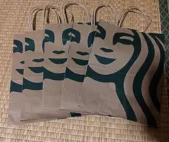 スターバックス ショップ袋 5枚セット