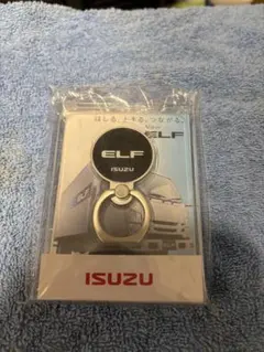 いすゞ New ELF スマホリング キーホルダー 非売品