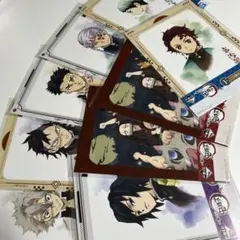 鬼滅の刃 一番くじ　台紙付ミニポスター　9枚セット