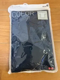 UNIQLO カラークルーネックTシャツ 블루 M