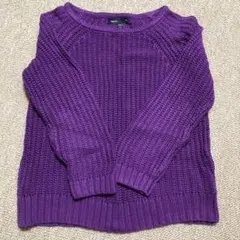 Gap Kids 紫色 セーター120サイズ