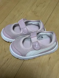 Puma ピンク マジックテープ スニーカー