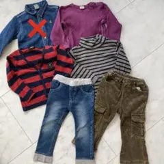 ポロシャツ　トレーナー　カーディガン　ギャップ　ユニクロ　コムサ　ブランシェス