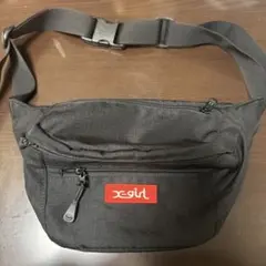 x-girl ボディバッグ ブラック