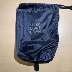 UNIQLO ULTRA LIGHT DOWN 衣類圧縮袋 ネイビー