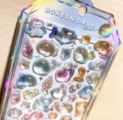 ペ*ン様 【正規品】BONBON DROPシール オリジナル 海の生き物
