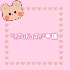 *ฅTuNa~Aฅ*❤︎様専用ページ