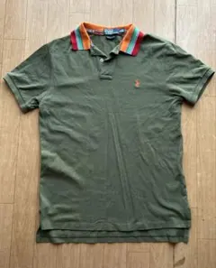 Polo by Ralph Lauren Lサイズ オリーブグリーン ポロシャツ