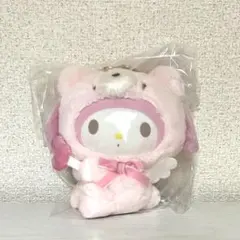 マイメロディ　着ぐるみマスコットホルダー　ピンク　くま