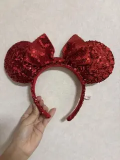 ディズニーミニースパンコールカチューシャ