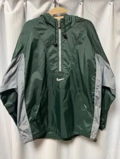 [銀タグ] 90's NIKEハーフジップナイロンジャケット