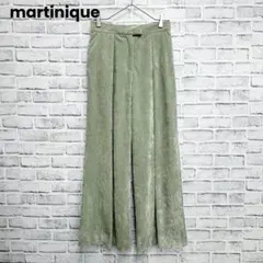 martinique マルティニーク　コーディロイ　ワイド　パンツ