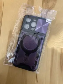 iPhone 16pro用パープルハードケース