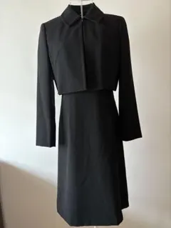 ブラックフォーマル ワンピース ボレロ付き