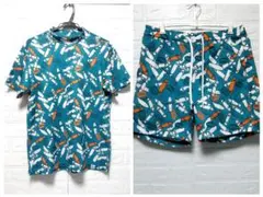 ジャックバニー　ゴルフ　セットアップ　モックネックウェア　ショートパンツ