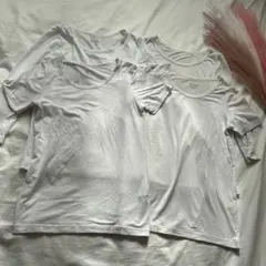 UNIQLO ヒートテック　130 半袖　長袖 肌着　アンダーシャツ 4枚　白