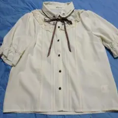 アクシーズファム　半袖ブラウス