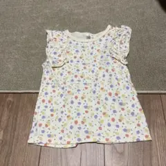 Samansa Mos2 Lagom フルーツ柄 フリル袖 Tシャツのサムネイル