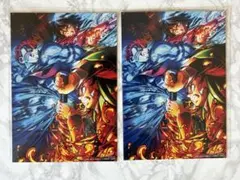 鬼滅の刃 映画 入場特典 2枚セット 猗窩座